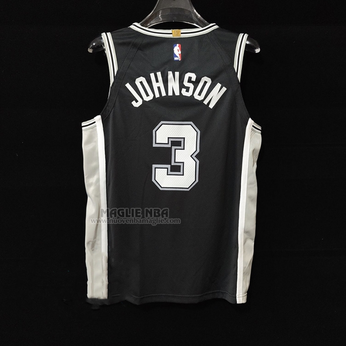 Maglia
 Keldon Johnson NO 3 San Antonio Spurs Icon Autentico
 Nero
